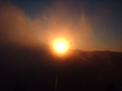 2004年初日の出・飯盛山山頂